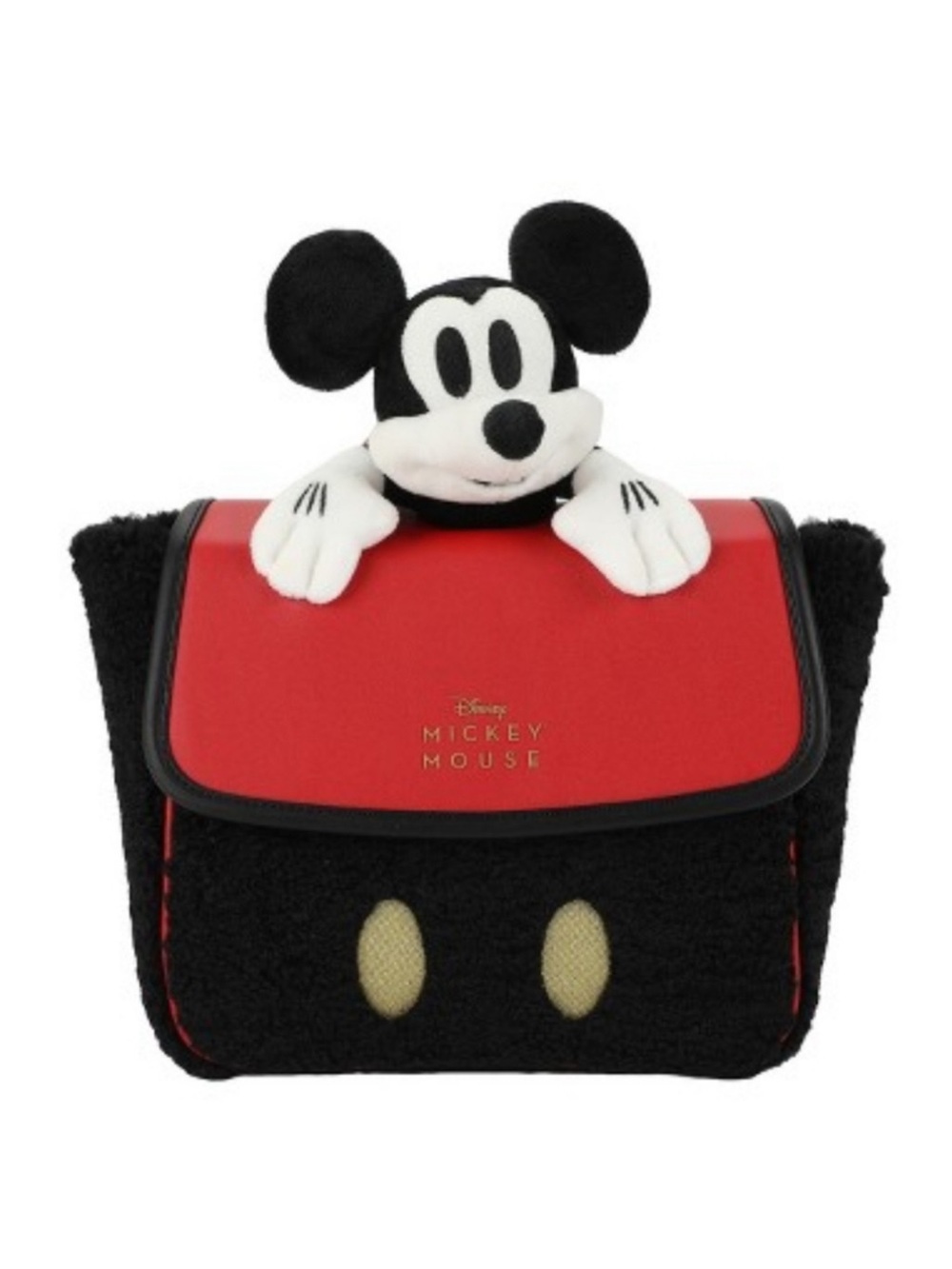 Disney Mickey Mouse Plush Backpack NWT